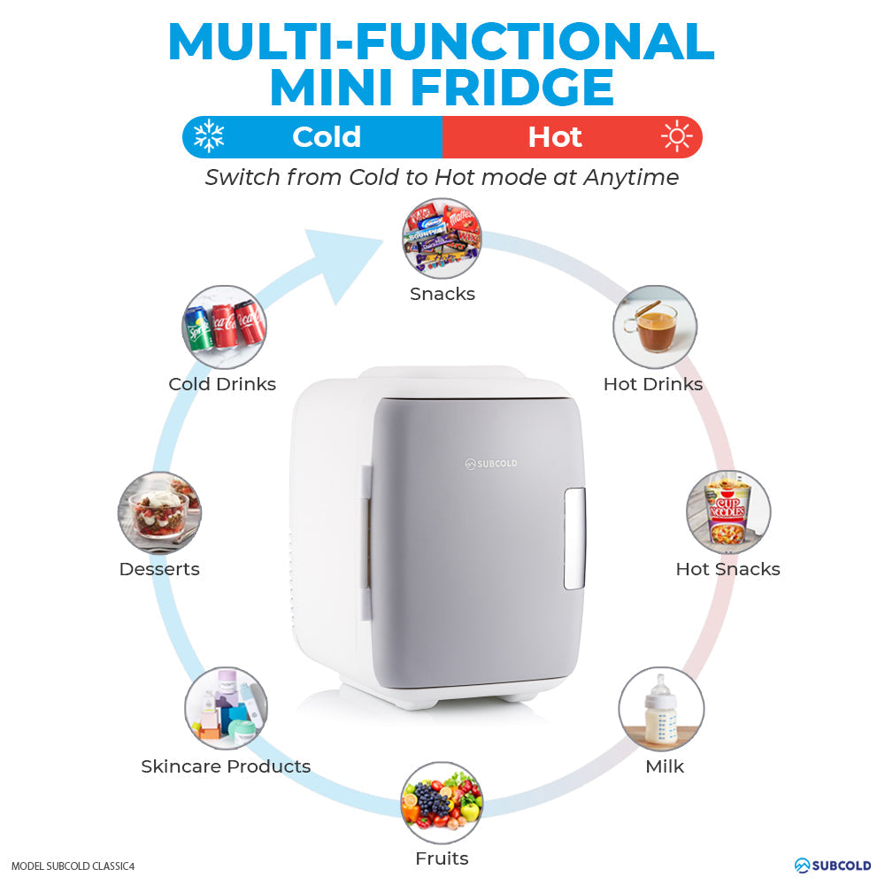 Subcold Classic 4L Mini Fridge