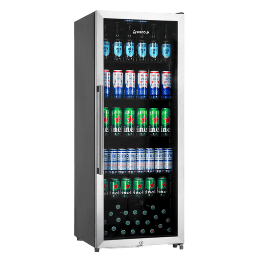 Subcold Maxi250 Tall Drinks Fridge Stainless Steel