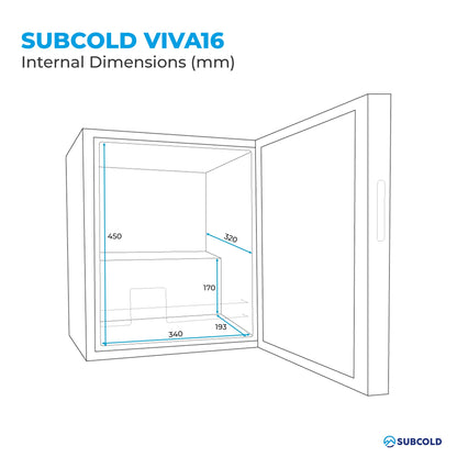 Subcold Viva16 LED - Wine Cooler
